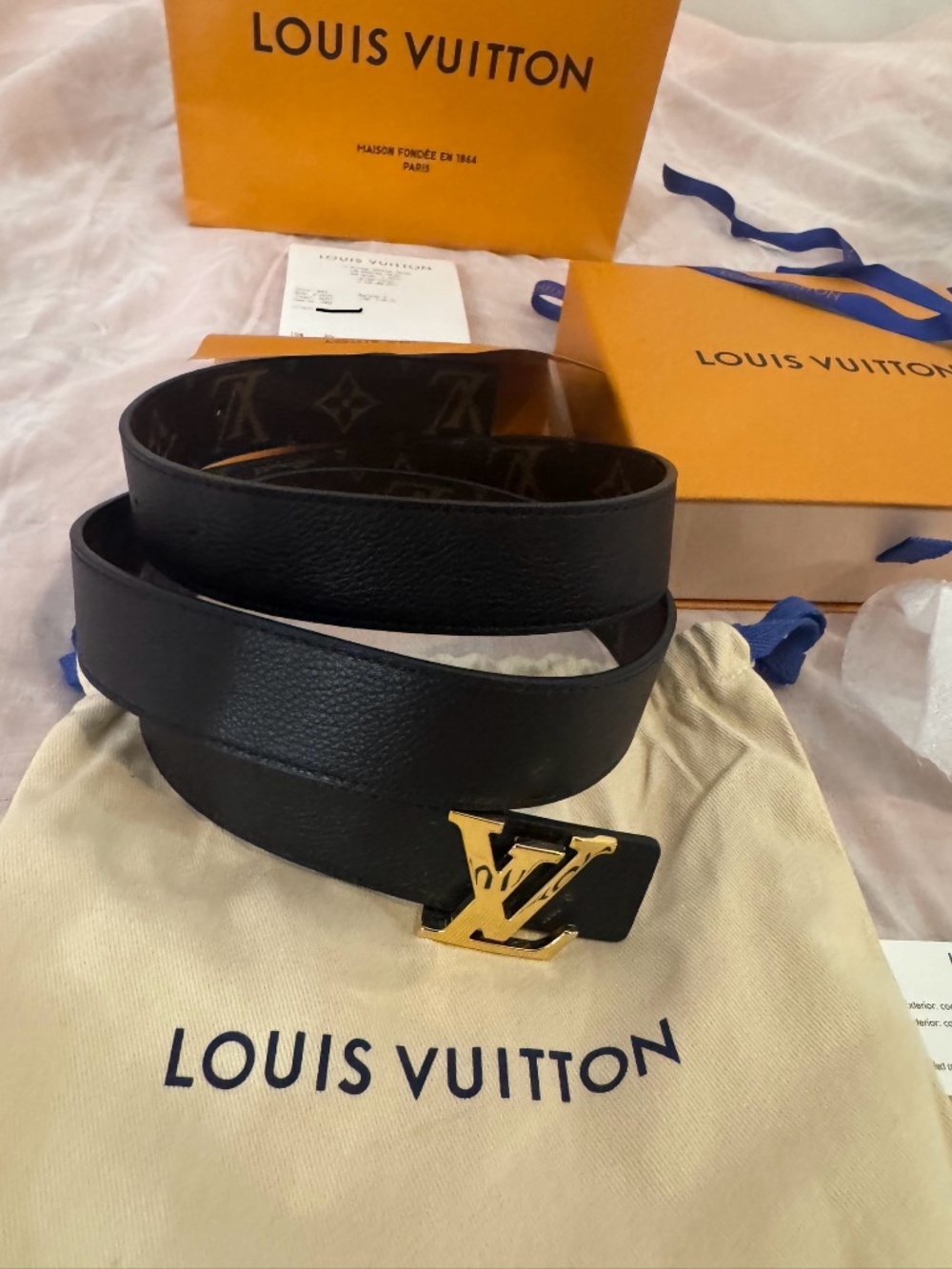 Louis Vuitton Reversible Belt Women’s BRAND NEW - Picture 9 of 13